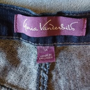 Gloria Vanderbilt Amanda New Jeans Size 14 Short